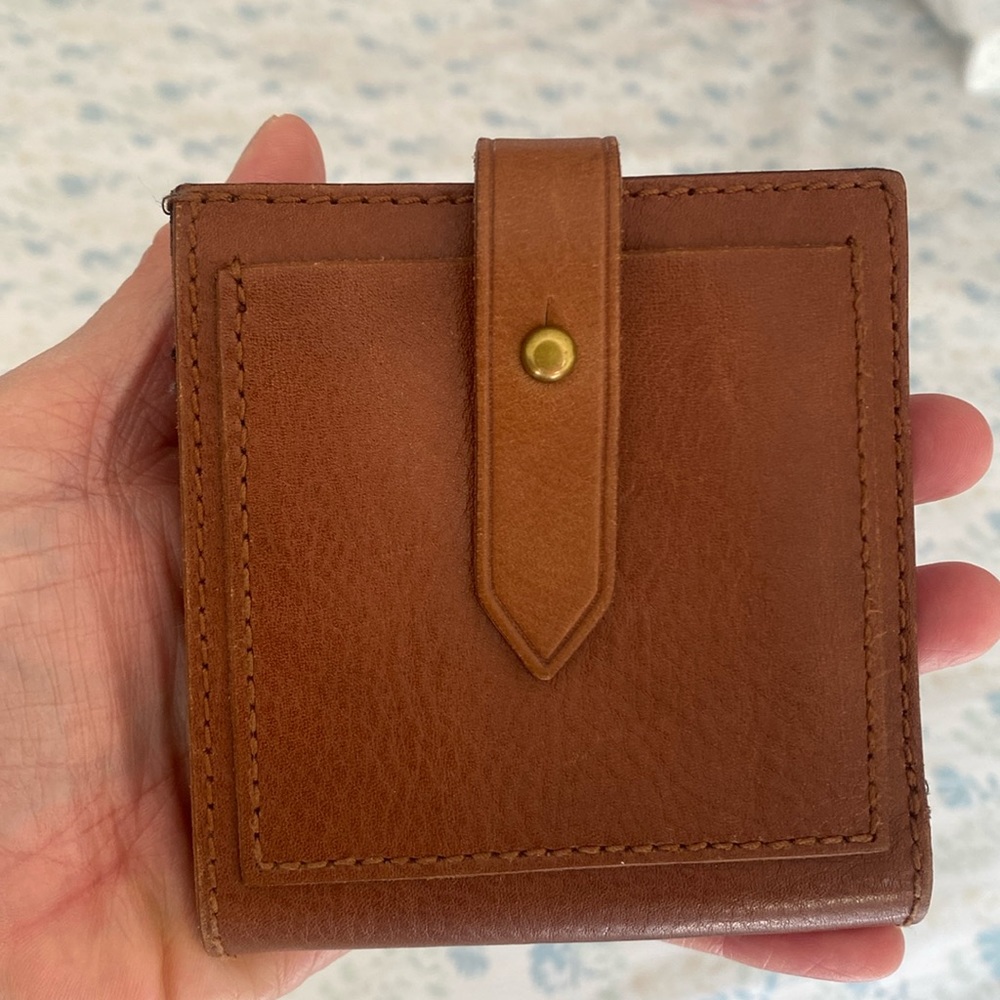 Madewell leather wallet